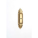 Alno A1475-PA Fiore 4 Inch Long Cabinet Knob Backplate - Polished Antique