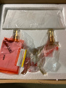 Mitzi H212102L-AGB Gwen 2 Light 14-3/4" Tall Wall Sconce - ADA Compliant - Aged Brass