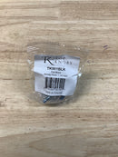Top Knobs TK901BLK Kinney 1-1/4 Inch Mushroom Cabinet Knob from the Lynwood Collection - Flat Black