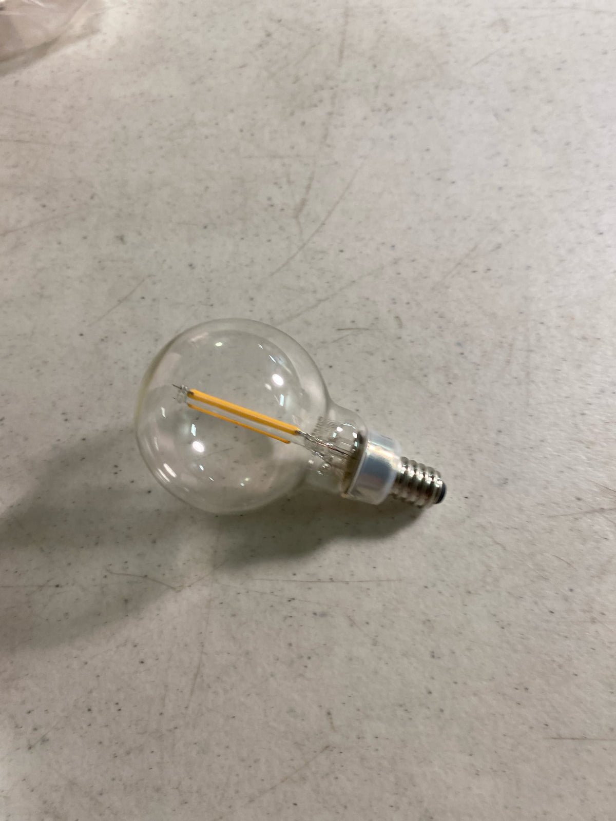 Bulbrite 776706 - LED2G16/27K/FIL/3 Globe Style Antique Filament LED Light Bulb