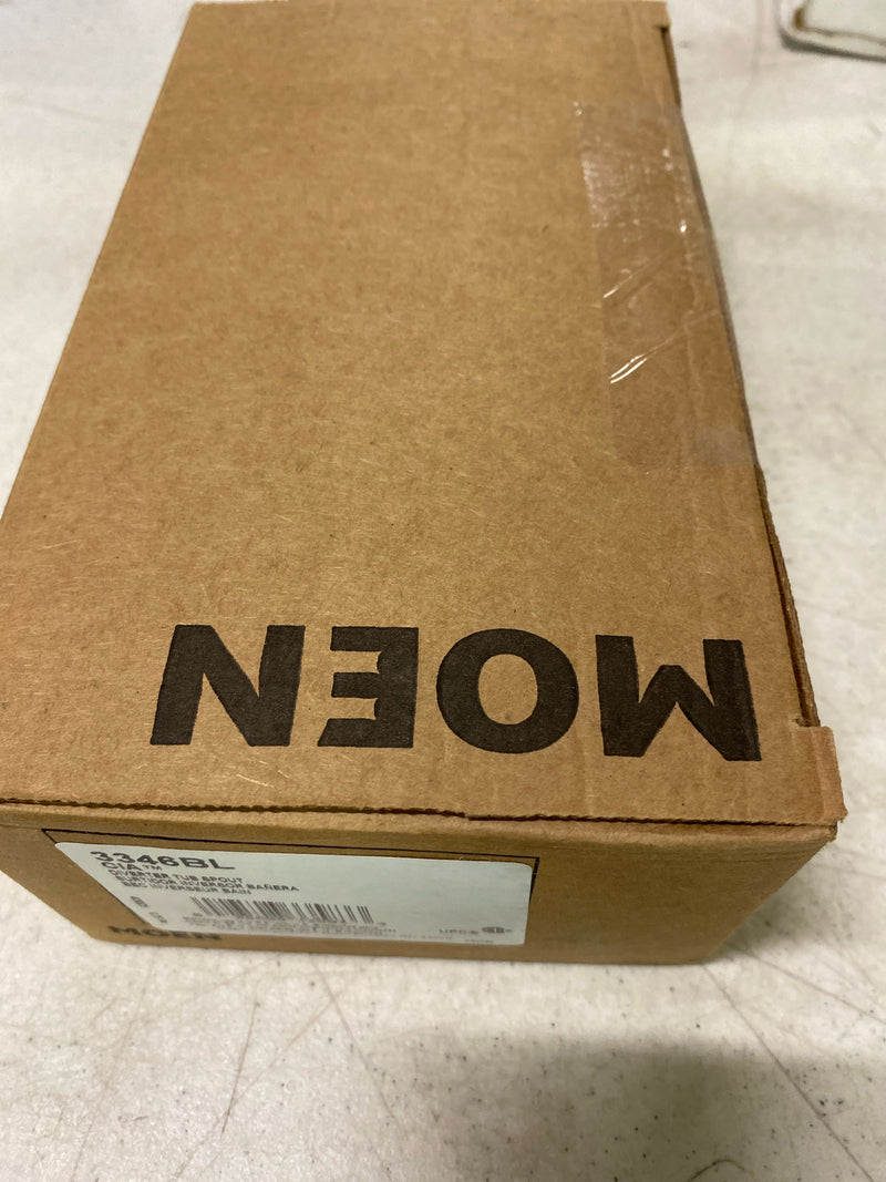 Moen 3346BL Cia Diverter Tub Spout with Slip-fit CC Connection, Matte Black