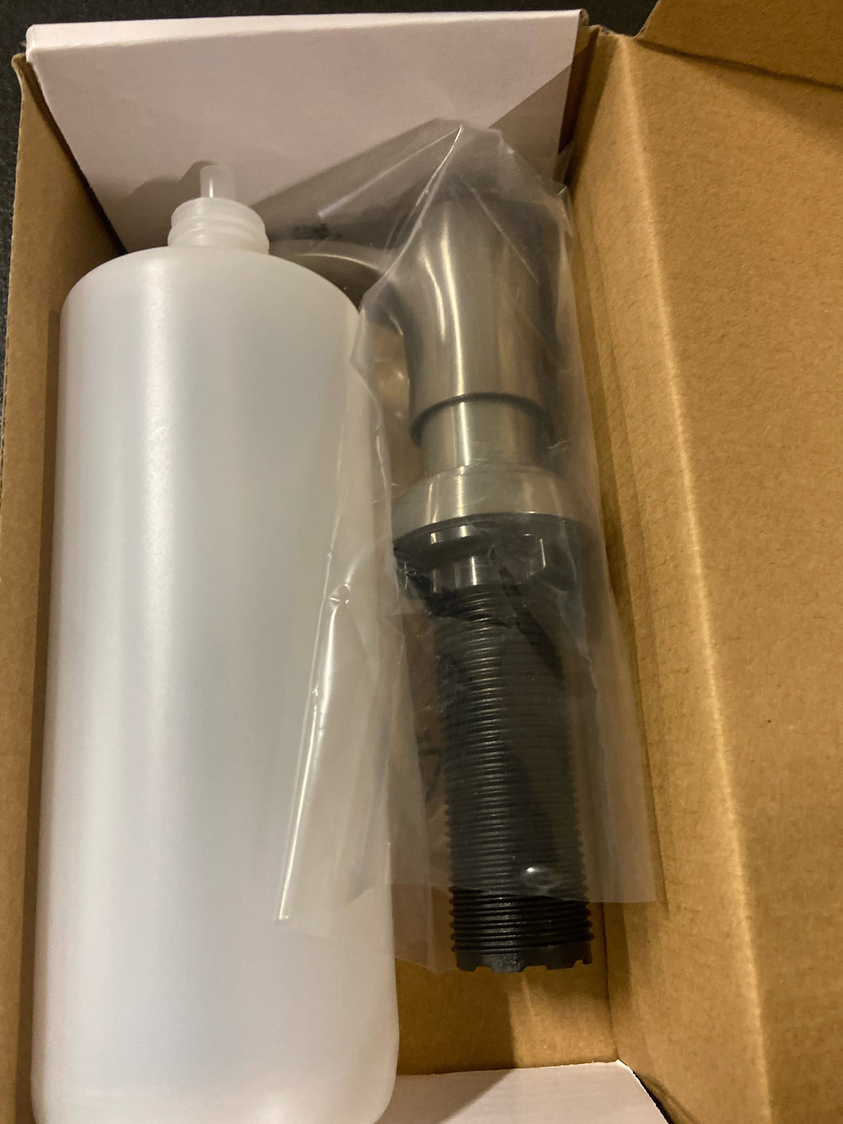 Pfister 950-276S Selia Deck Mounted Top Fill Soap Dispenser - Stainless Steel