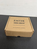 Emtek 510TRTUS19 Triton Brass Modern Passage Leverset - Flat Black