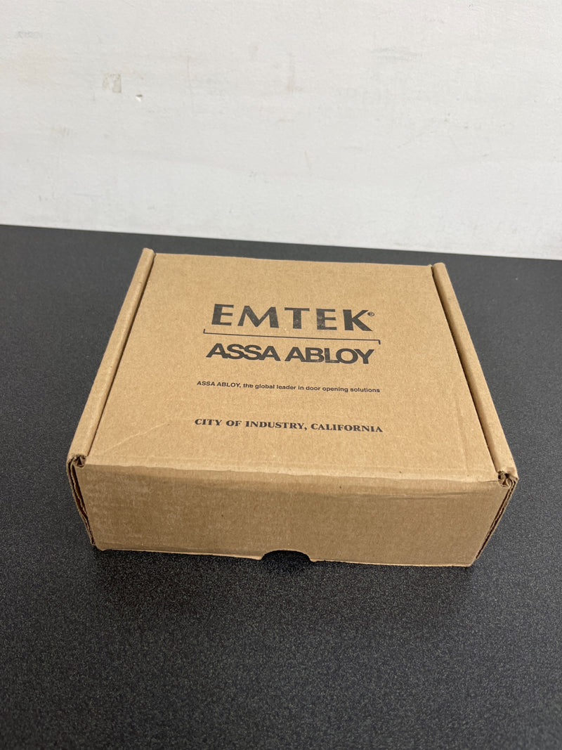 Emtek 510TRTUS19 Triton Brass Modern Passage Leverset - Flat Black