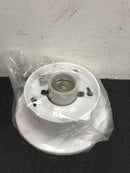 Progress Lighting P3599-30 Single Light 6" Wide Flush Mount Globe Ceiling Fixture - White