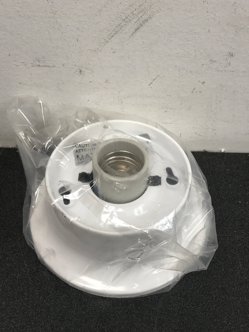 Progress Lighting P3599-30 Single Light 6" Wide Flush Mount Globe Ceiling Fixture - White