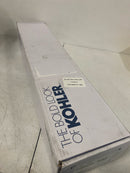 Kohler 27425-BMB Tone 18" Towel bar, Matte Black with Brushed Moderne Brass