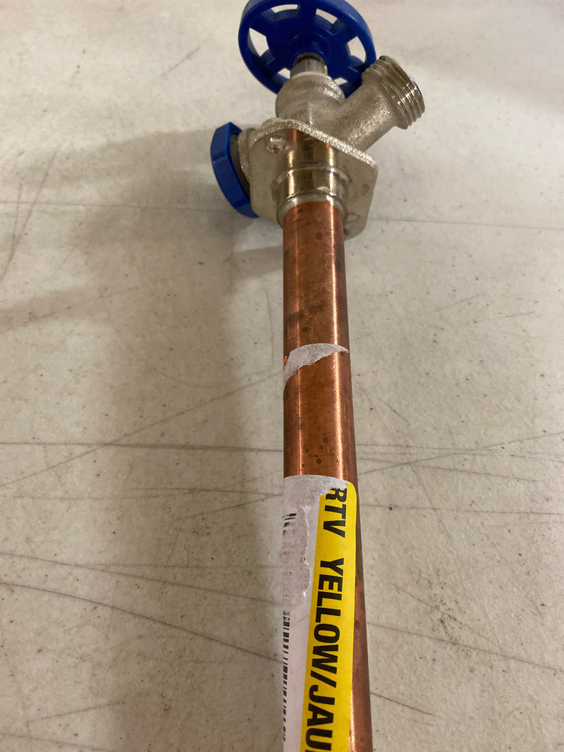 Arrowhead brass 605-08LFBIN 1/2 FIP in. x 3/4 in. MHT x 8 in. icebreaker Lead Free Freeze-Proof Wall Hydrant Sillcock Valve