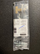 Amerock Urbanite 3 inch (76mm) Center-to-Center Golden Champagne/Matte Black Cabinet Pull, BP77898BBZMB