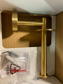 Kohler K-27293-2MB Elate Wall Mounted Spring Bar Toilet Paper Holder - Vibrant Brushed Moderne Brass