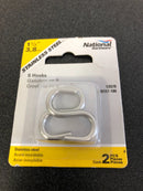 National hardware 1-1/2 in. Stainless Steel Open S-Hook