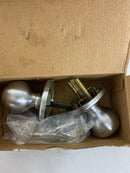 Kwikset 450P-26DS Storeroom Function Keyed Entry Smart Key Door Knobset - Satin Chrome