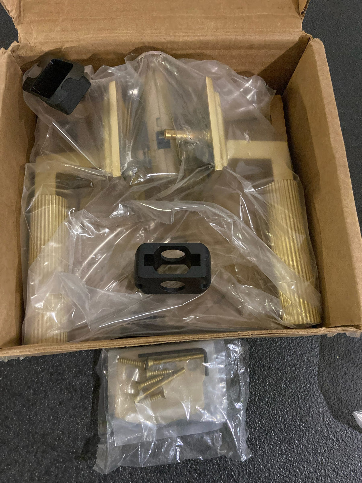 Emtek 8161US4.LSUS4.SKUS4.LH Passage, Wilshire Rosette US4, L-Square Stem US4, Straight Knurled ...