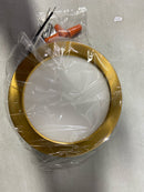 DALS Lighting CFLEDR06-CC-GD Delta 6" Wide Flush Mount Drum Ceiling Fixture - Gold