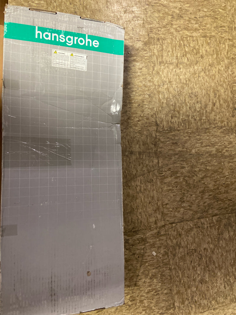 Hansgrohe 41751340 AddStoris 26" Metal Towel Rack - Brushed Black Chrome