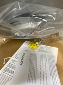 Kichler 44246NILED40 Zeo 10" Wide Edge Lit LED Flush Mount Drum Ceiling Fixture - 4000K - Brushed Nickel