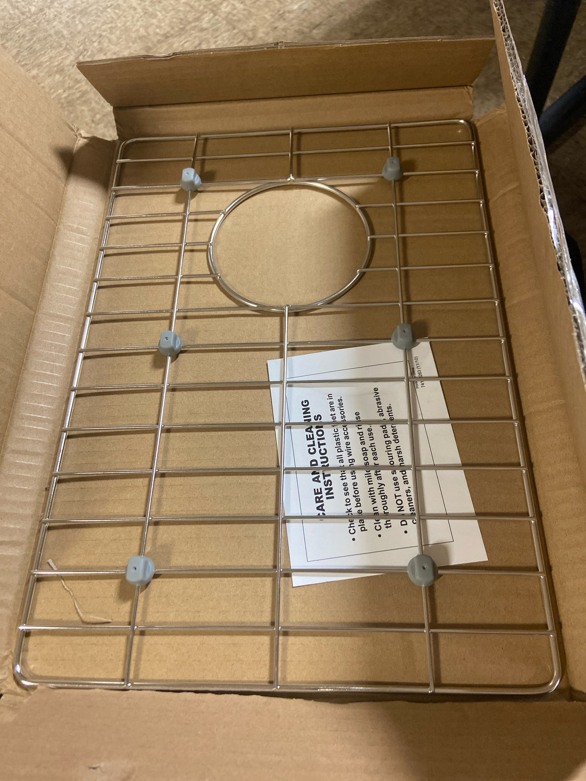 Elkay LKOBG1115SS Bottom Grid for Elkay Sinks - Stainless Steel