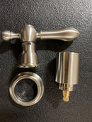 ROHL AC195LM-STN/TO VOLUME CONTROL/DIVERTERS, Satin Nickel