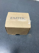 Emtek 8569US19 Square Style Brass Modern One-Sided Deadbolt - Flat Black