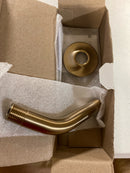 Delta U4993-CZ Gold 6 in. Shower Arm and Flange in Champagne Bronze