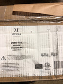 Minka-Lavery Seville 32" 6-Light Chandelier - Legacy Brass with Clear and Etched Opal Glass (Bulb Not Included)