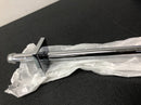 Grohe 27487000 12" Ceiling Shower Arm with Square Flange and 1/2" Threaded Connection - Starlight Chrome