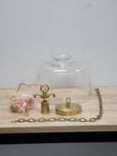 Visual Comfort TOB 5226HAB/G5-CG Katie 12" Pendant Light by Thomas O'Brien - Hand Rubbed Antique Brass