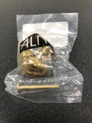 Alno A6929-38-PB/NL Ornate 1-1/2 Inch Mushroom Cabinet Knob - Unlacquered Brass