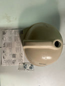 Kohler K-2209-0 White Caxton 17" Undermount Bathroom Sink with Overflow