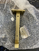 Signature Hardware 482446 Bodwell 7" Brass Shelf Bracket