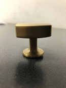 Amerock BP37101BBZ Everett 1-1/4 Inch Square Cabinet Knob - Golden Champagne