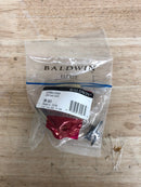 Baldwin 0782003 Estate Single Robe Hook - Lifetime Polished Brass