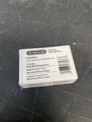 Amerock BP36647MWCZ Carrione 9/16 Inch Bar Cabinet Knob - Marble White / Champagne Bronze