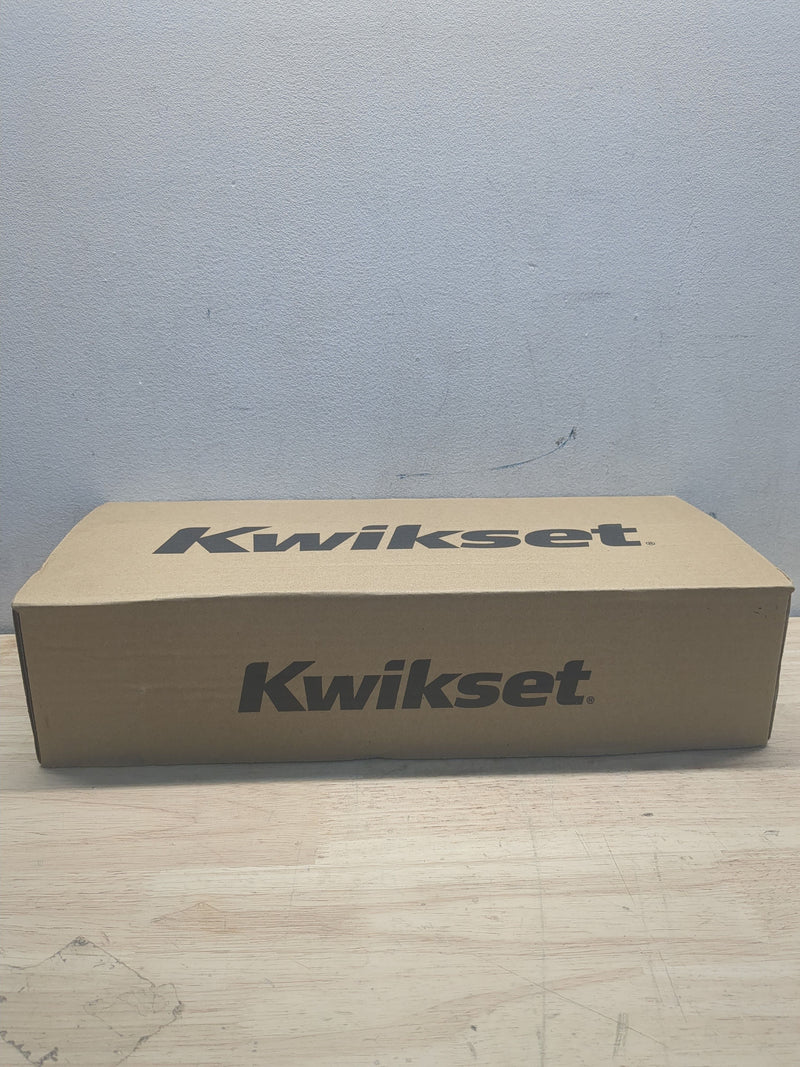 Kwikset 687DALIP-15.DS Dakota Single Cylinder Handleset from the Kwikset Series, Exterior Only - Satin Nickel