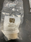 Belwith-Keeler B077038MB-BGB Firenze Collection Knob, 1-1/4 Inch Diameter, Black Marble with Brushed Golden Brass