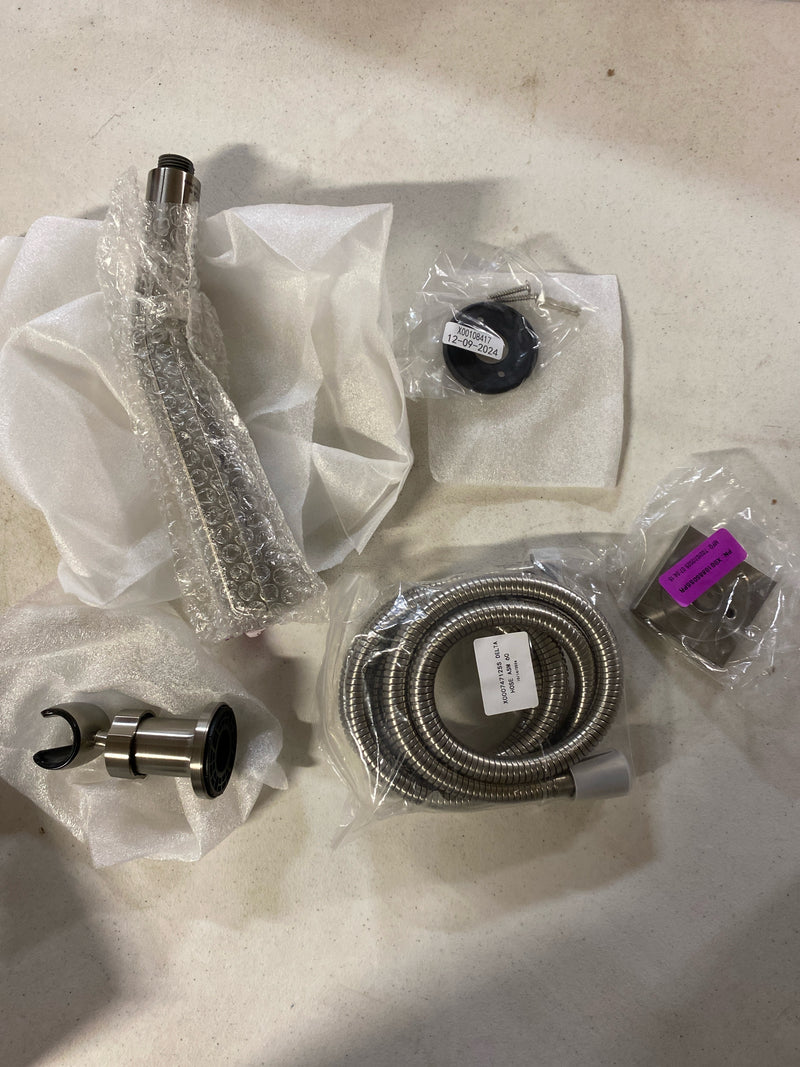 Delta 55799-SS-PR Universal Showering 1.75 GPM Multi Function Hand Shower with H2Okinetic and Touch-Clean Technology - Lumicoat Stainless