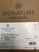 Signature Hardware 453860 Blackthorne 18" Wide Pendant - Matte Black