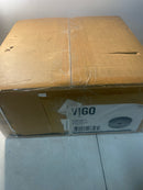 Vigo VG04071 Windsor 16" L x 16" W x 5" H Circular Concrete Vessel Bathroom Sink - Gray