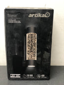 Artika AMP105-HDBL Essence Black Bubble Glass LED Indoor/Outdoor Hardwired Light
