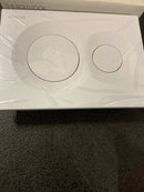Kohler K-75890-0 Lynk Flush Actuator Plate for Veil In-Wall Tank in White