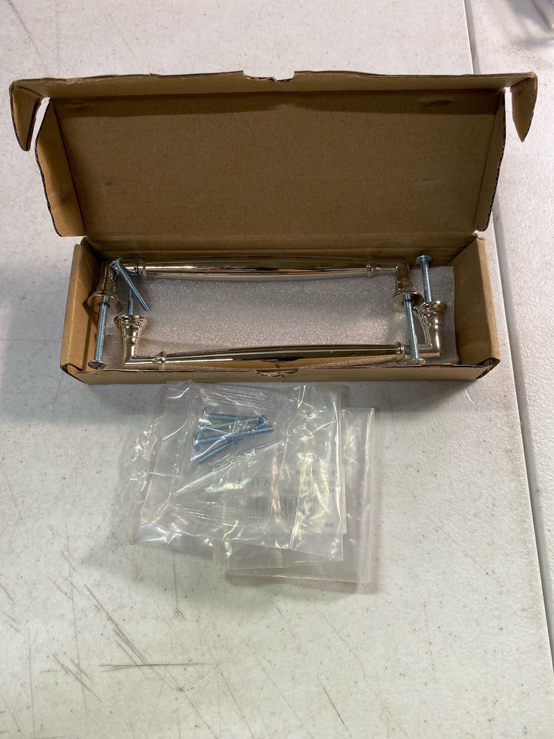 Emtek 86477US14 Westwood 6 Inch Center to Center Handle Cabinet Pull from the Transitional Heritage Collection - Polished Nickel