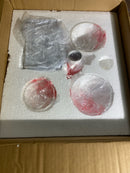 Visual Comfort TOB 2111HAB-WG Whitman 9" Double Shaded Sconce by Thomas O'Brien - Hand-Rubbed Antique Brass / White Shade