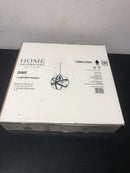 Home decorators collection HDP12107BLGLD Orbit 1-Light Black and Gold Globe Mini Pendant Hanging Light, Kitchen Pendant Lighting