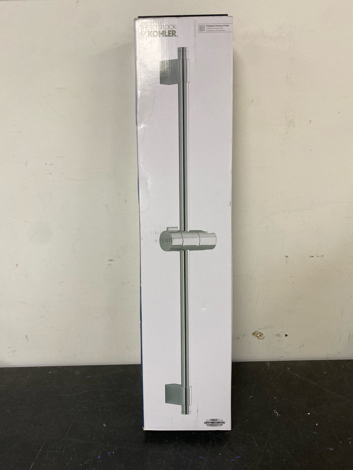 Kohler K-98341-CP Awaken 24-Inch Shower Slidebar, Polished Chrome, one-size