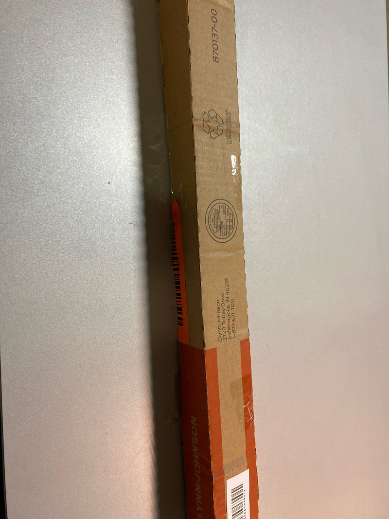 Glynn-Johnson 100 Series Heavy Duty Concealed Overhead Stop, Size 4, Sprayed Black Finish, Non-handed