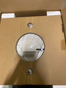 Aero pure ABF110 L5 W Low Profile 110 CFM 0.9 Sones Quiet Ceiling Bathroom Ventilation Fan with LED Light/Night Light White