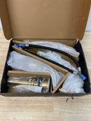 Miseno MNO1343LCG Mia Widespread Bathroom Faucet - Includes Brass Push-Pop Drain Assembly - Champagne Gold