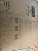 Capital Lighting 145131AD Nyla Transitional Clear Fluted Glass Vanity Lights for Bathroom, 3-Light 300 Total Watts, 9" H x 24" W, Aged Brass