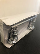Contempra Double Post Tissue Holder - Polished Chrome