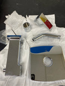 Pfister R89-8PFMC Pfirst Modern Tub and Shower Trim Package - Less Shower Head and Valve - Polished Chrome